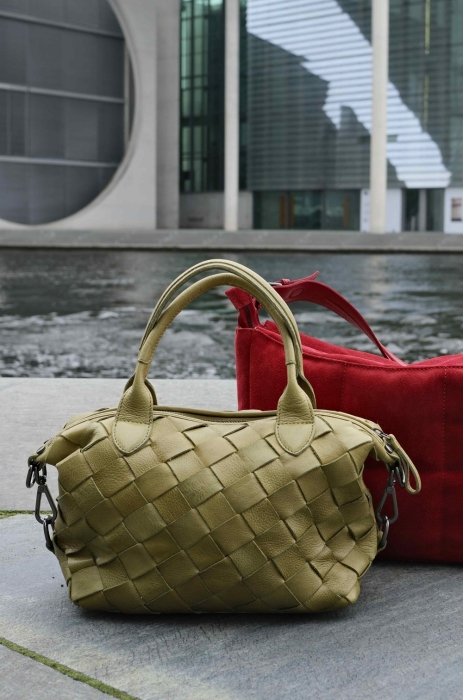 CHARLOTTA FLECHTWERK LIME